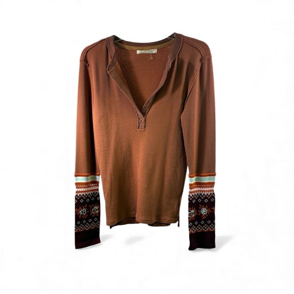 We The Free NWOT Thermal Top in Rust Size L